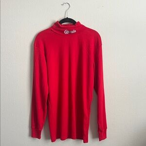 Vintage Majestic Cardinals Men's Turtleneck Sweater